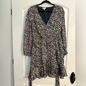 Women’s “The Drop” Floral Tie Waist Mini Dress